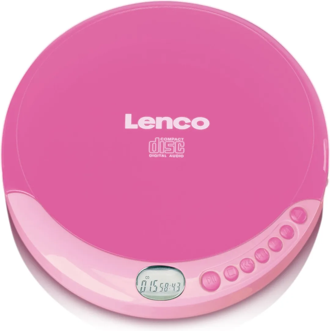 Lenco CD-011PK Discman - Roze