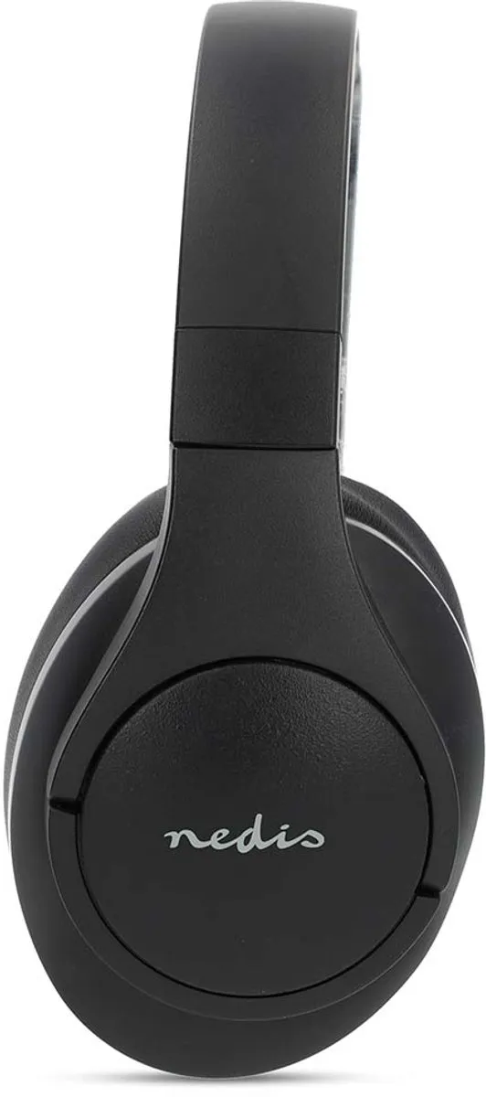 Nedis HPBT6024BK Draadloze Over-ear Koptelefoon - Zwart