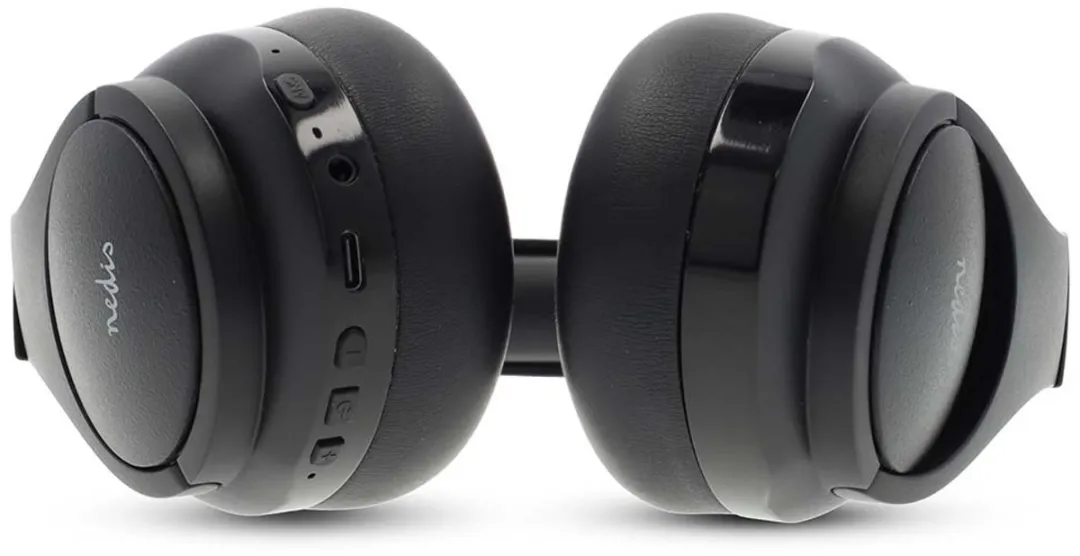 Nedis HPBT6024BK Draadloze Over-ear Koptelefoon - Zwart