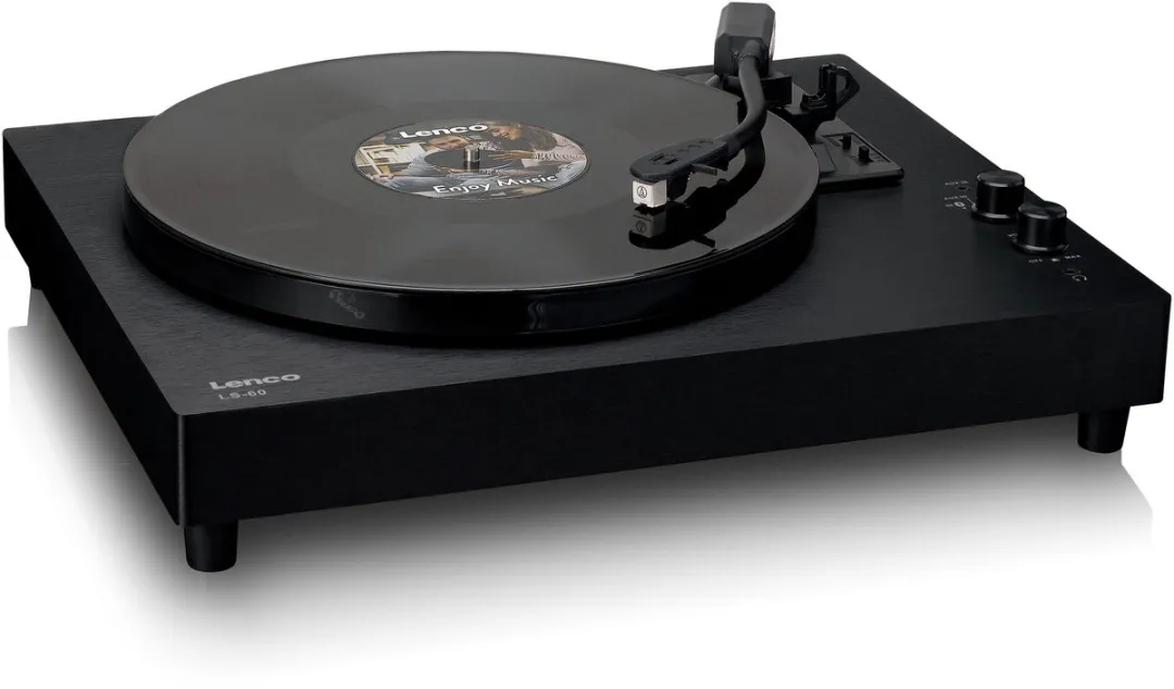 Lenco LS-60BK Platenspeler - Bluetooth - Zwart