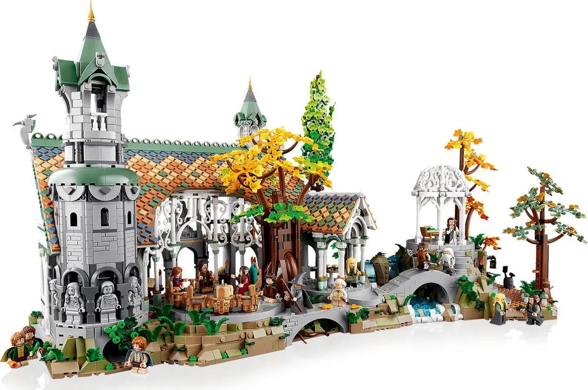 LEGO The Lord of the Rings Rivendell 10316 - 6167 Stenen