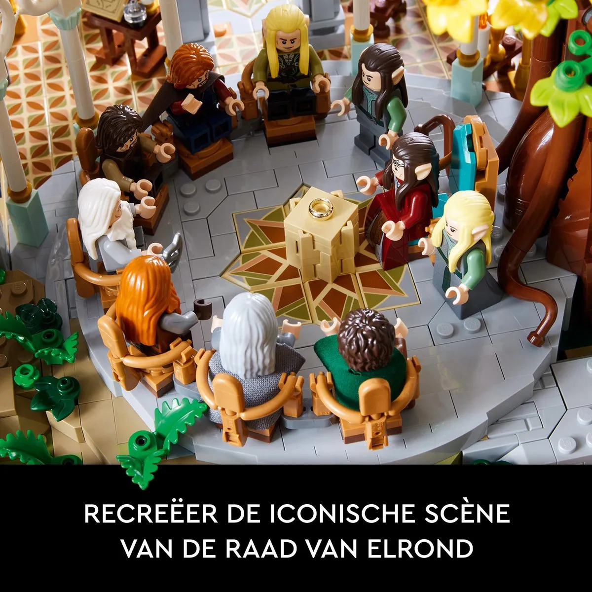 LEGO The Lord of the Rings Rivendell 10316 - 6167 Stenen