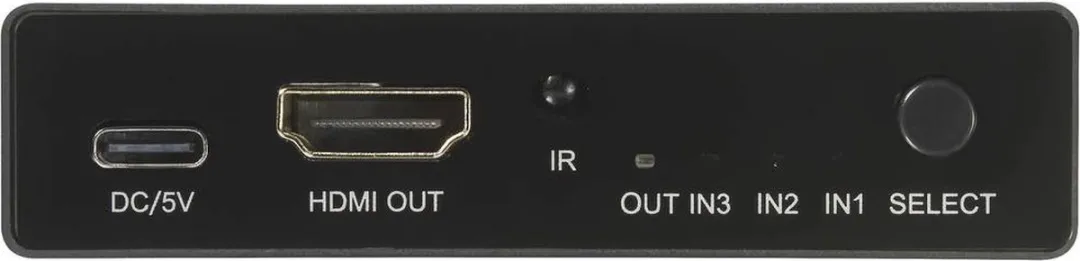 SpeaKa Professional SP-HDS-210 HDMI-switch 3 poorten - Grijs