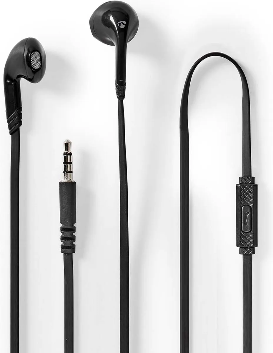 Nedis HPWD2021BK Bedrade Koptelefoon 1.2m