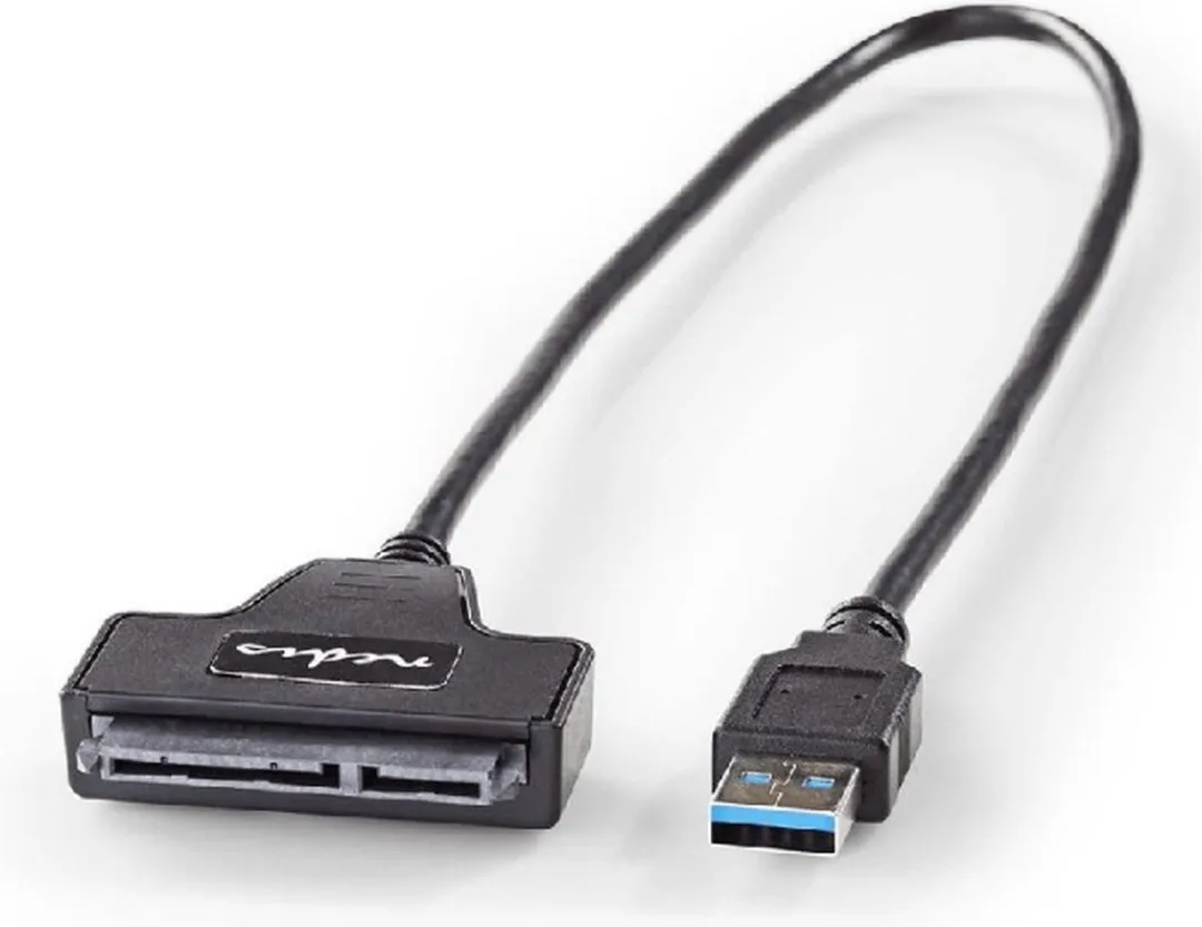 Nedis CCGB75100BK05 Hardeschijfadapter USB 3.2 - Zwart