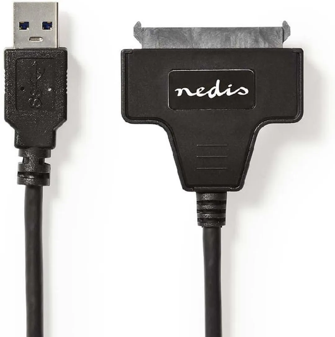 Nedis CCGB75100BK05 Hardeschijfadapter USB 3.2 - Zwart - afbeelding 6 van 6
