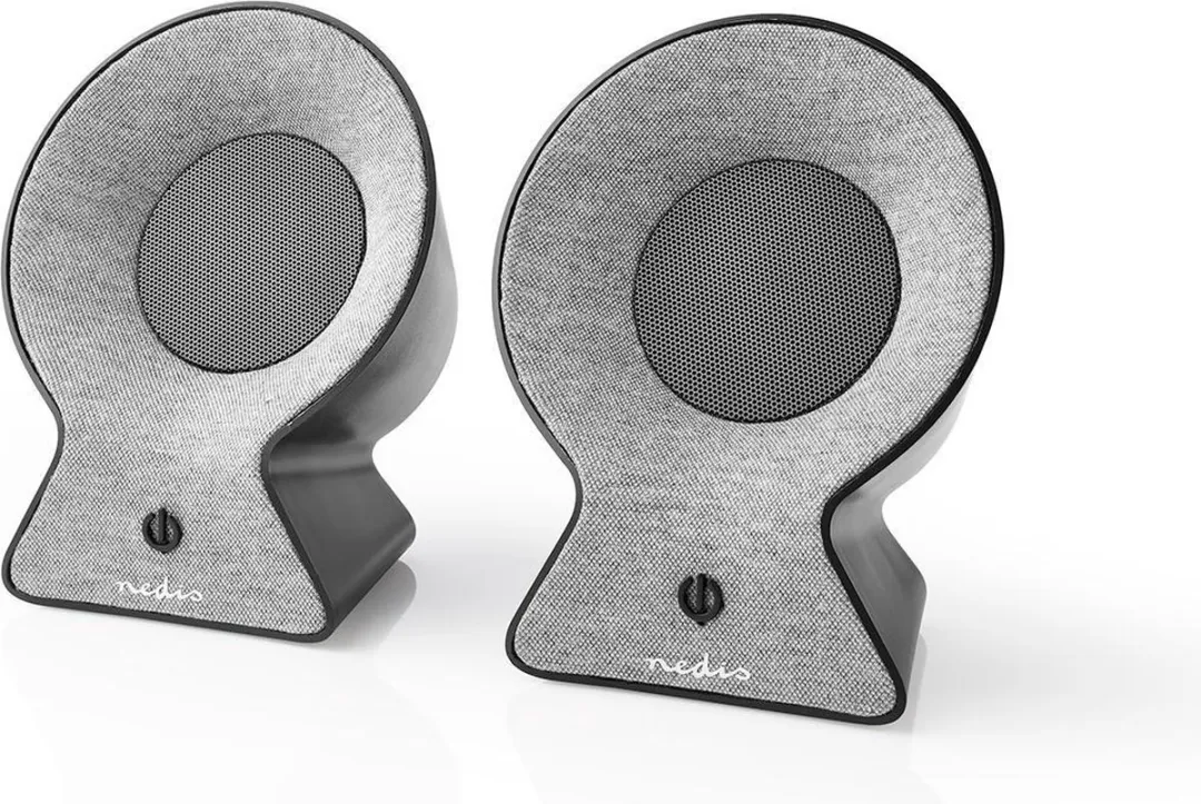 Nedis FSBS120GY Bluetooth Speaker - 30W - Grijs/Zwart