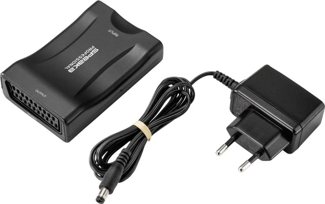 SpeaKa Professional AV Converter SP-9430148 HDMI naar SCART - 1920x1080 - Zwart