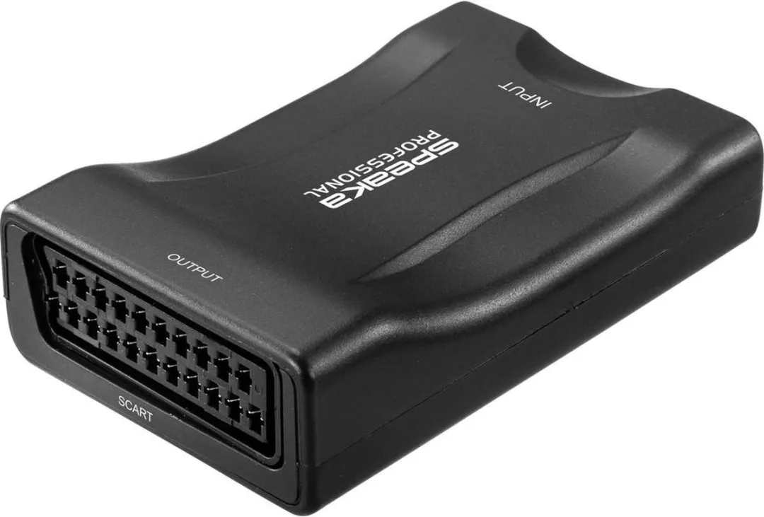SpeaKa Professional AV Converter SP-9430148 HDMI naar SCART - 1920x1080 - Zwart