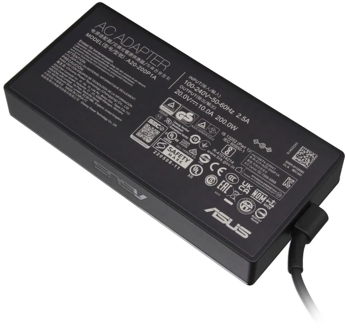 ASUS 0A001-01120500 Oplader 200W