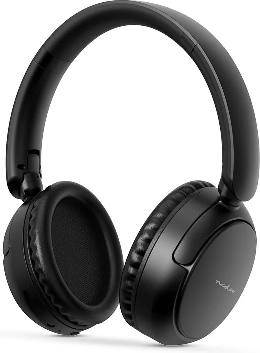 Nedis HPBT4024BK Draadloze Over-Ear Koptelefoon - Zwart