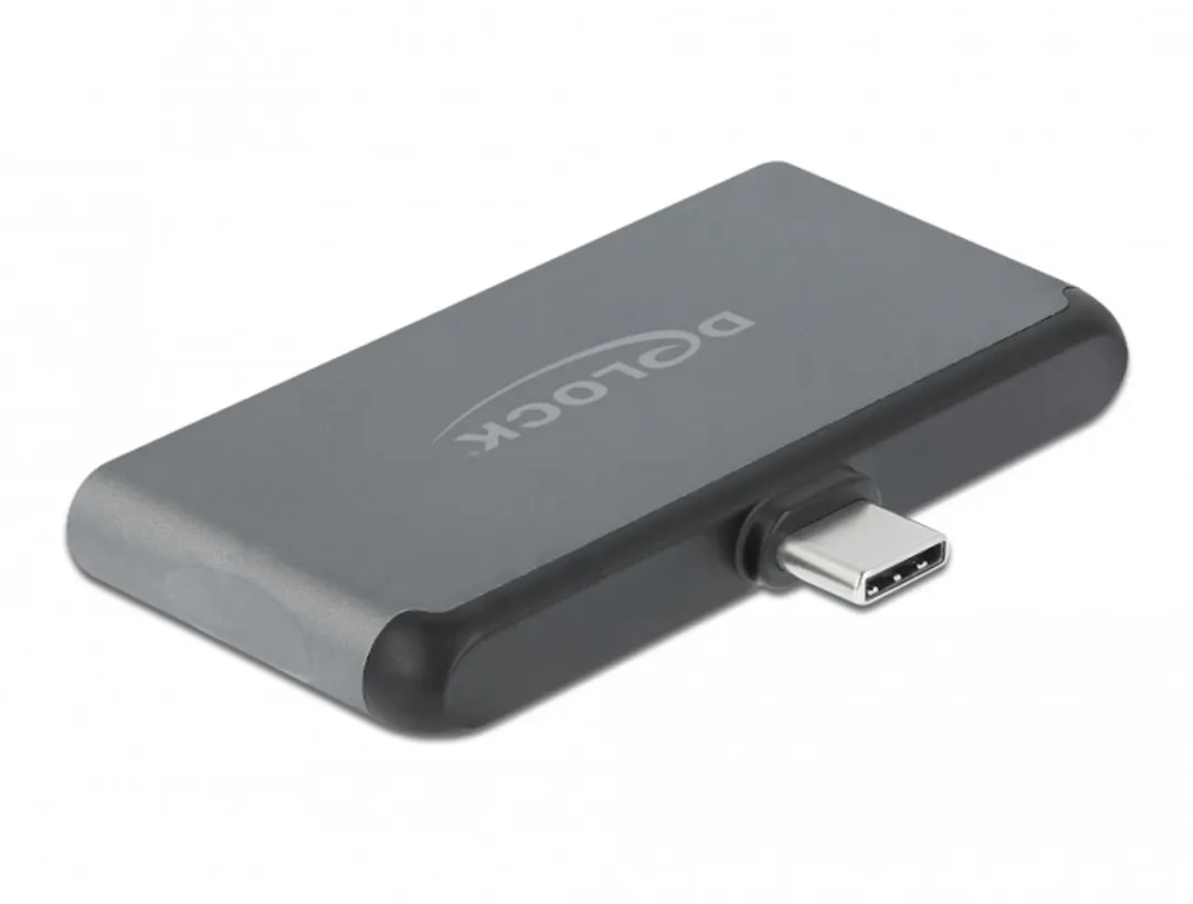Delock 87751 Mini Docking Station - iPad Pro/Mobiel - 4K 60Hz - Grijs