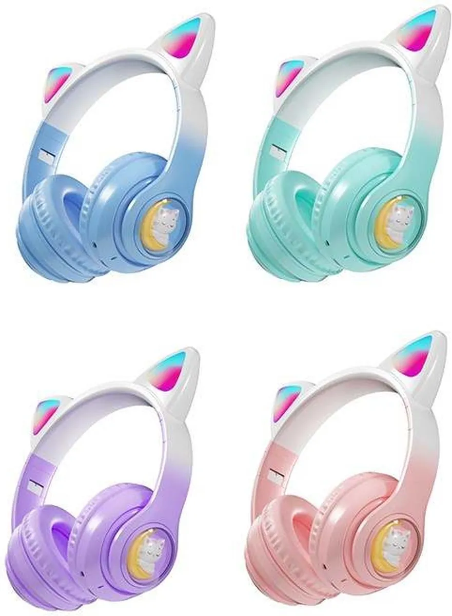 RyC Toys Kinder Hoofdtelefoon - Groen - Draadloos - Over-Ear