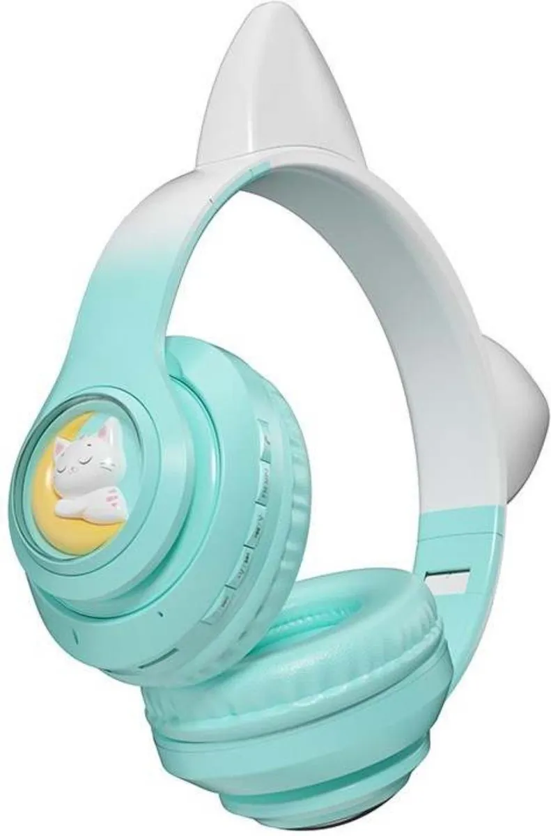 RyC Toys Kinder Hoofdtelefoon - Groen - Draadloos - Over-Ear