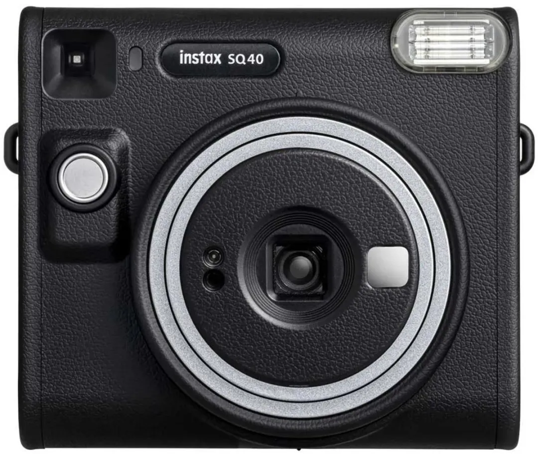 FUJIFILM instax SQUARE SQ40 Instant Camera - Zwart