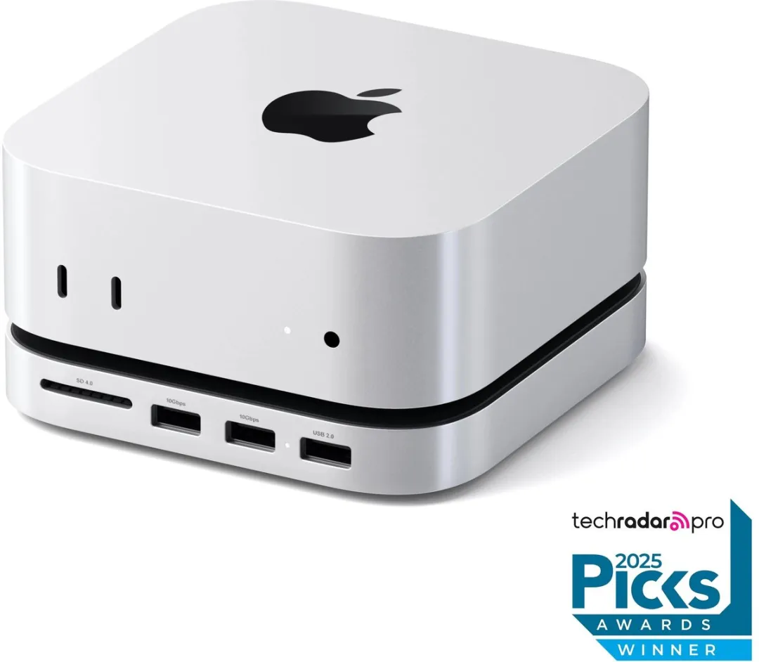 Satechi ST-GNMMES USB-C Stand/hub Mac mini M4 - Grijs