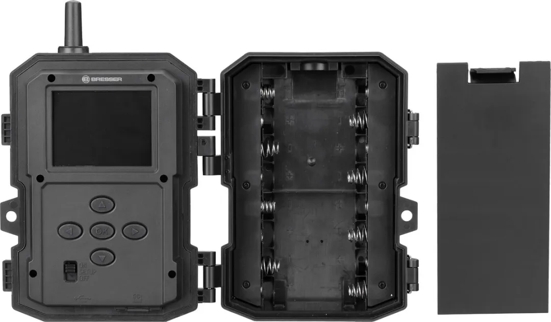 Bresser Wildcamera 9633106 - 24MP 100° WLAN - 256GB Zwart