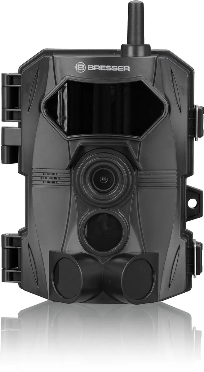 Bresser Wildcamera 9633106 - 24MP 100° WLAN - 256GB Zwart