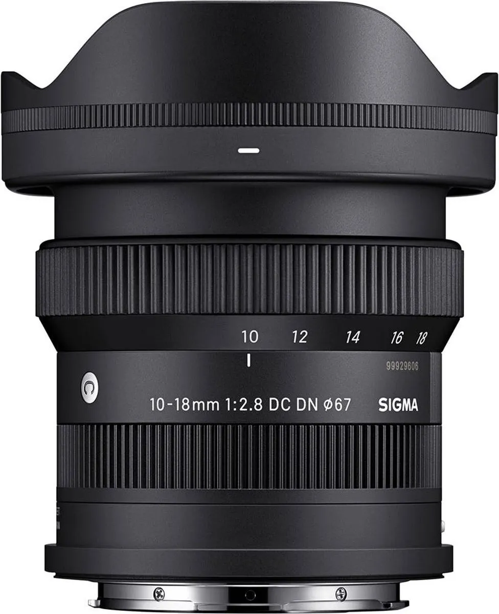 Sigma 10-18mm F2.8 DC DN Contemporary Sony E-mount - Camera lens
