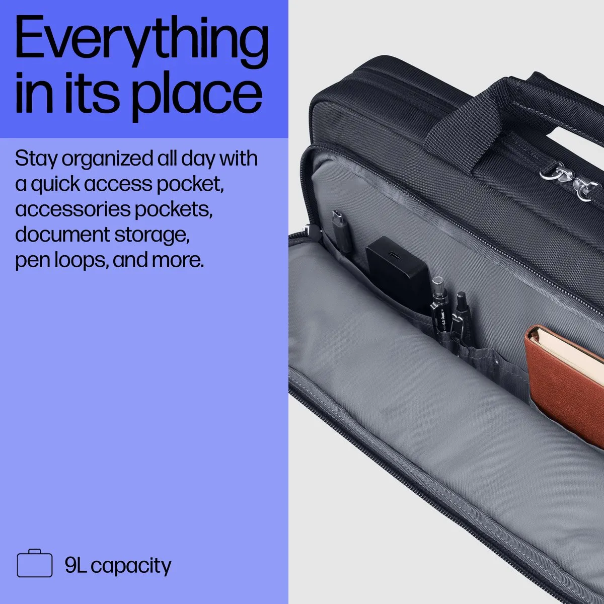 HP Everyday 14 inch Laptoptas A08KJAA - Grijs