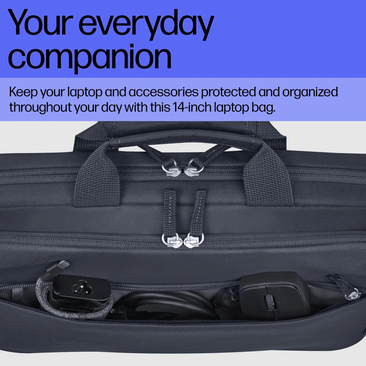 HP Everyday 14 inch Laptoptas A08KJAA - Grijs