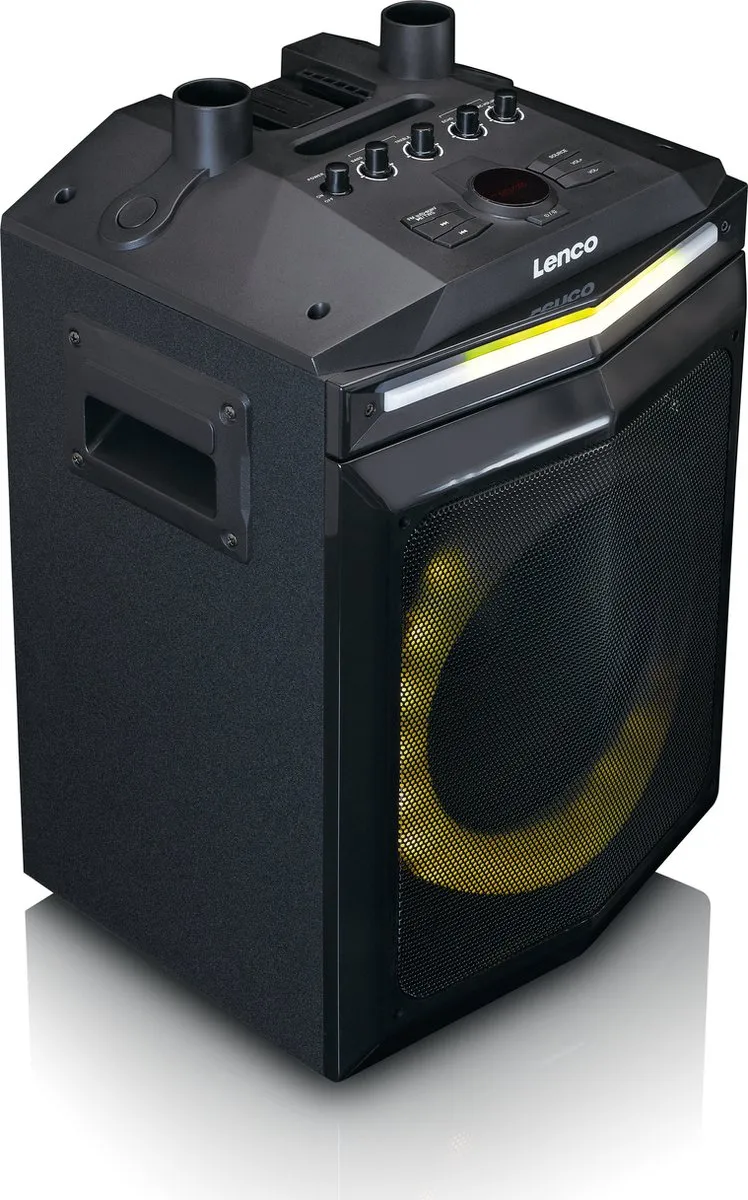 Lenco PA-220BK PA-systeem met Subwoofer - 120W - Zwart