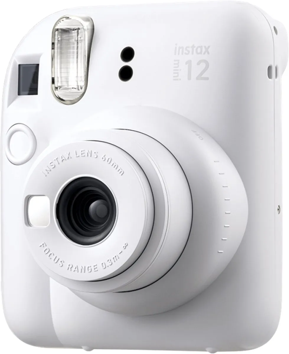 FUJIFILM instax mini 12 Camera - Clay White - afbeelding 6 van 6