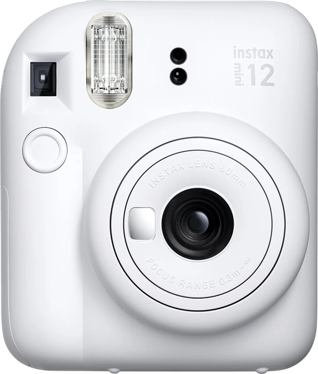 FUJIFILM instax mini 12 Camera - Clay White