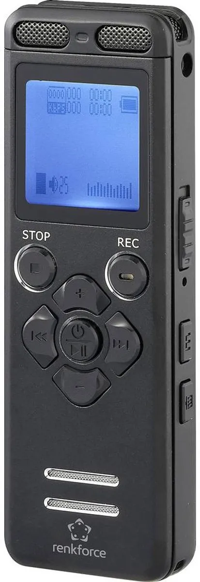 Renkforce RF-DVR-E36 Digitaal Dicteerapparaat