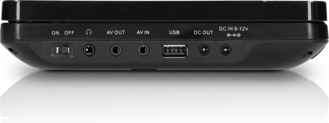 Lenco DVP-939 Portable DVD-speler 2x9" - Zwart - afbeelding 6 van 6
