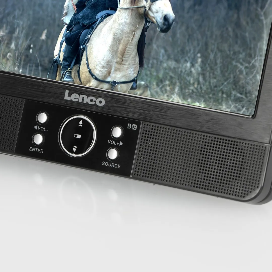 Lenco DVP-939 Portable DVD-speler 2x9" - Zwart