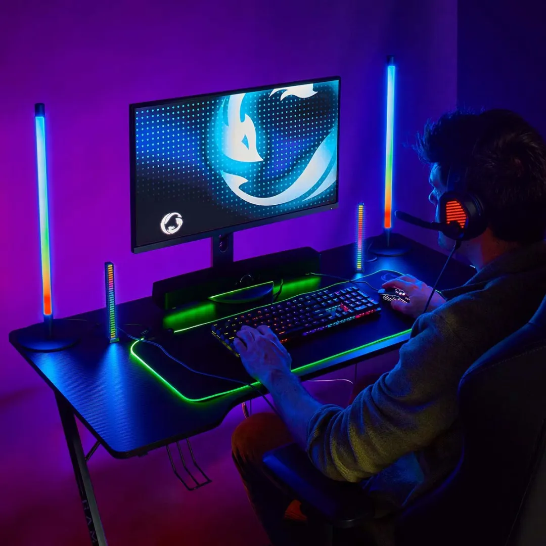 Nedis GHST410BK Gaming Headset - Over-Ear - USB - Zwart