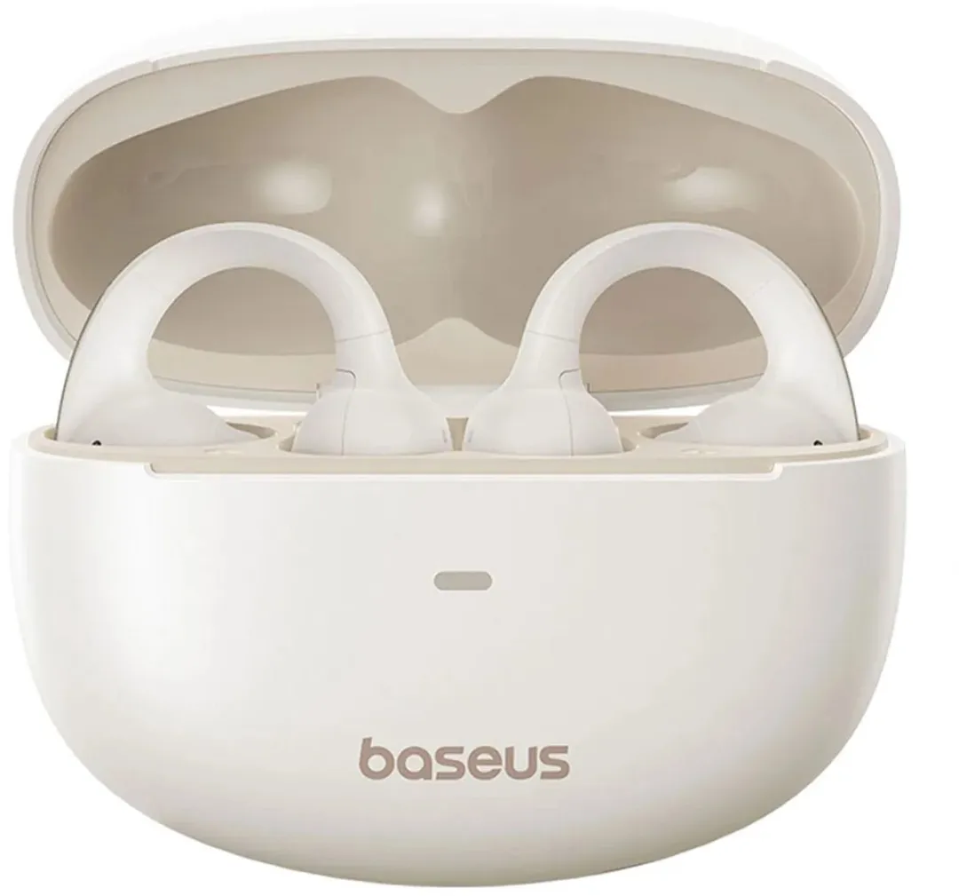 Baseus Bowie MC1 Open-Ear Oordopjes - IP57 Waterdicht - Wit