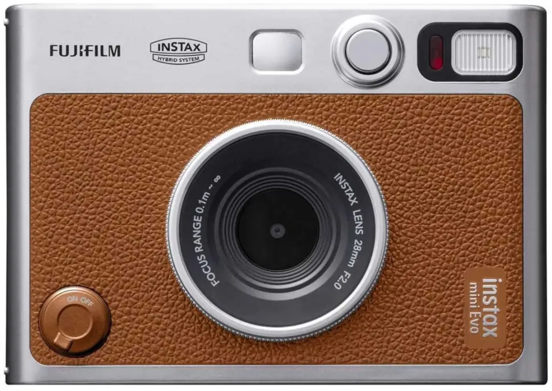 FUJIFILM instax mini Evo™ - Instant Camera - Bruin