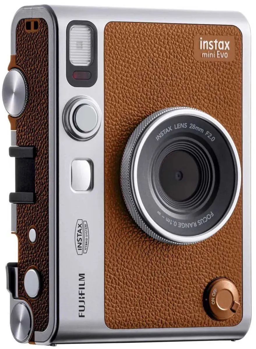 FUJIFILM instax mini Evo Instant Camera - Bruin - afbeelding 6 van 6