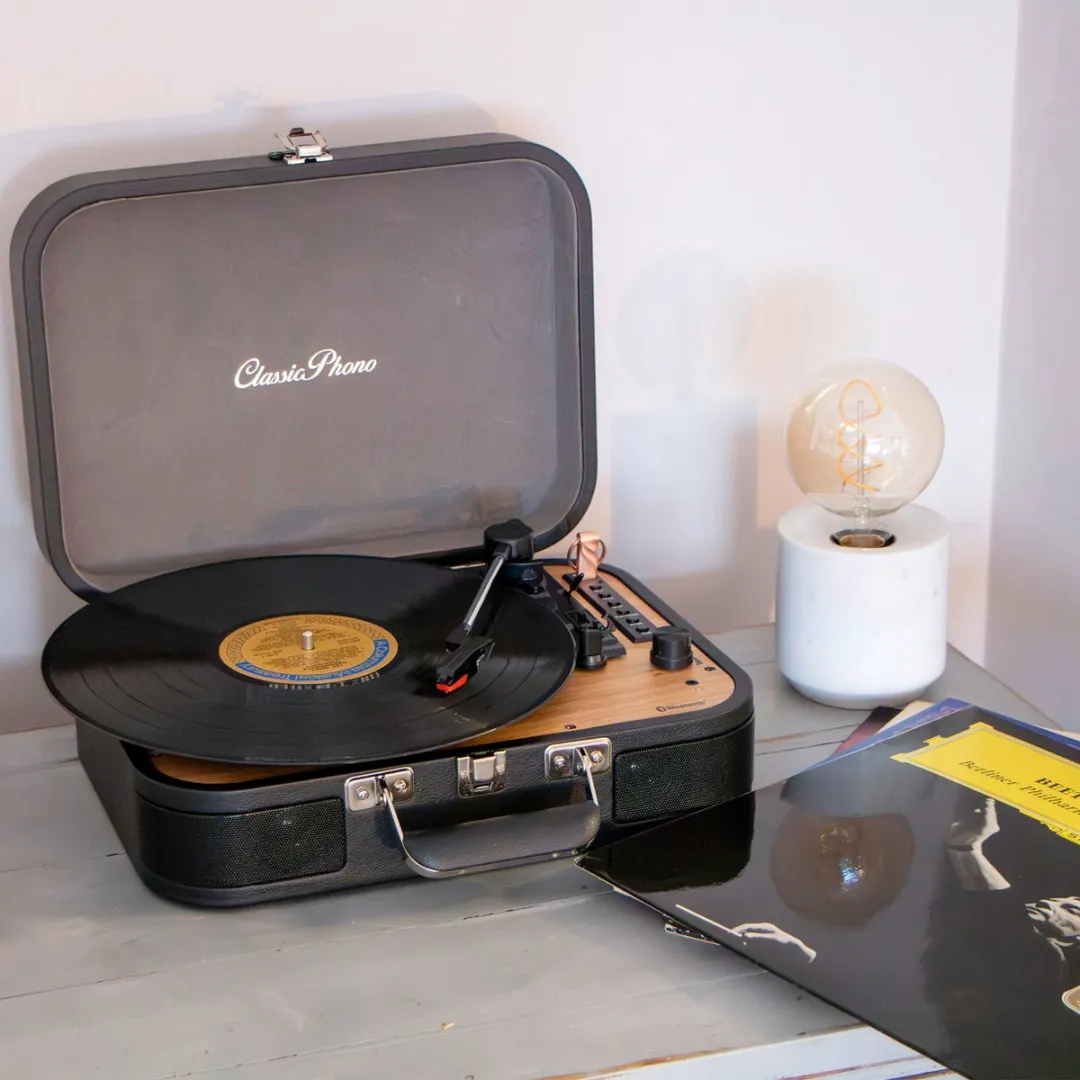 Lenco TT-116BK Retro Platenspeler - Zwart - afbeelding 6 van 6