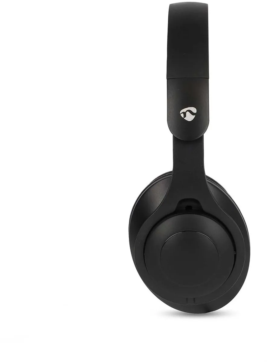 Nedis HPWD5024BK Over-ear Koptelefoon - USB-C - Zwart
