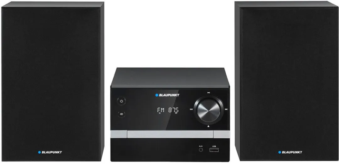 Blaupunkt MS9BT Stereo Set - 20W - CD/MP3/USB/AUX - Zwart