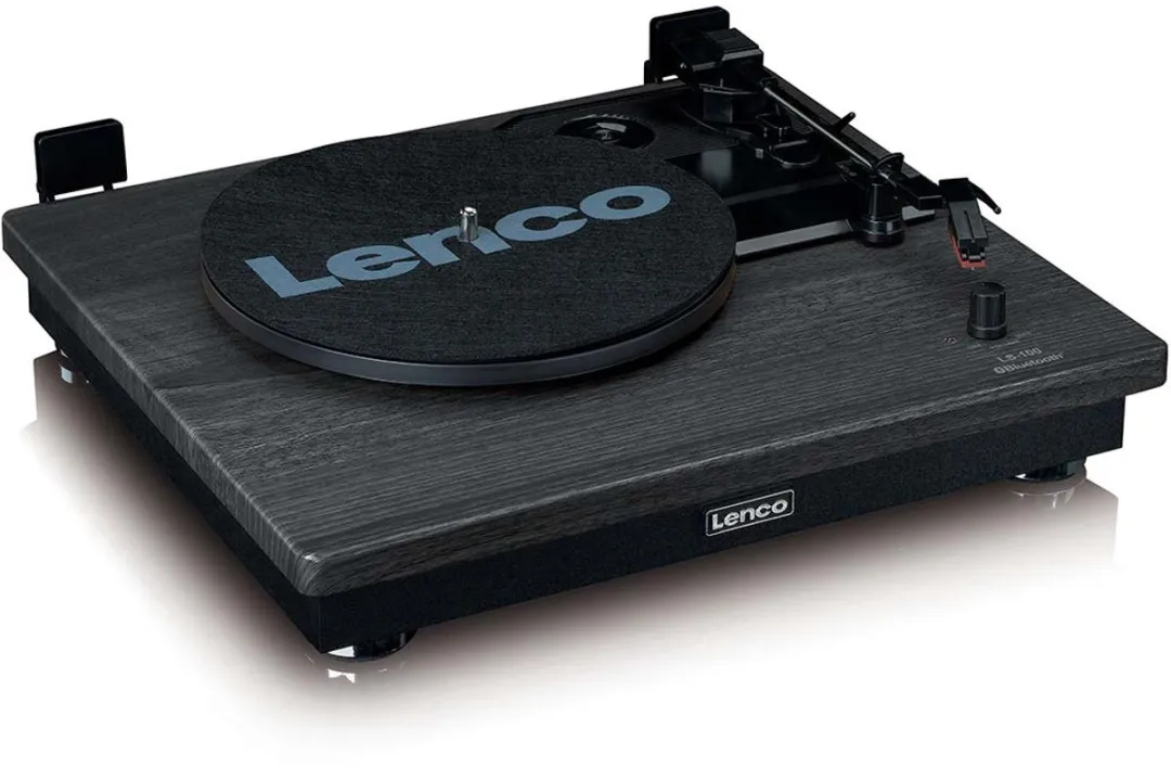 Lenco LS-100BK Platenspeler met Bluetooth - Zwart