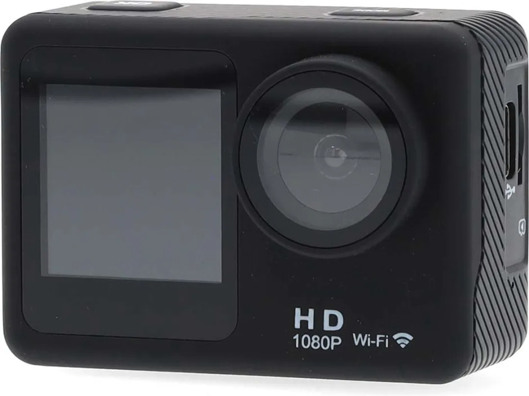 Nedis ACAM31BK Action Camera 12MP - 30m Waterdicht - Wi-Fi