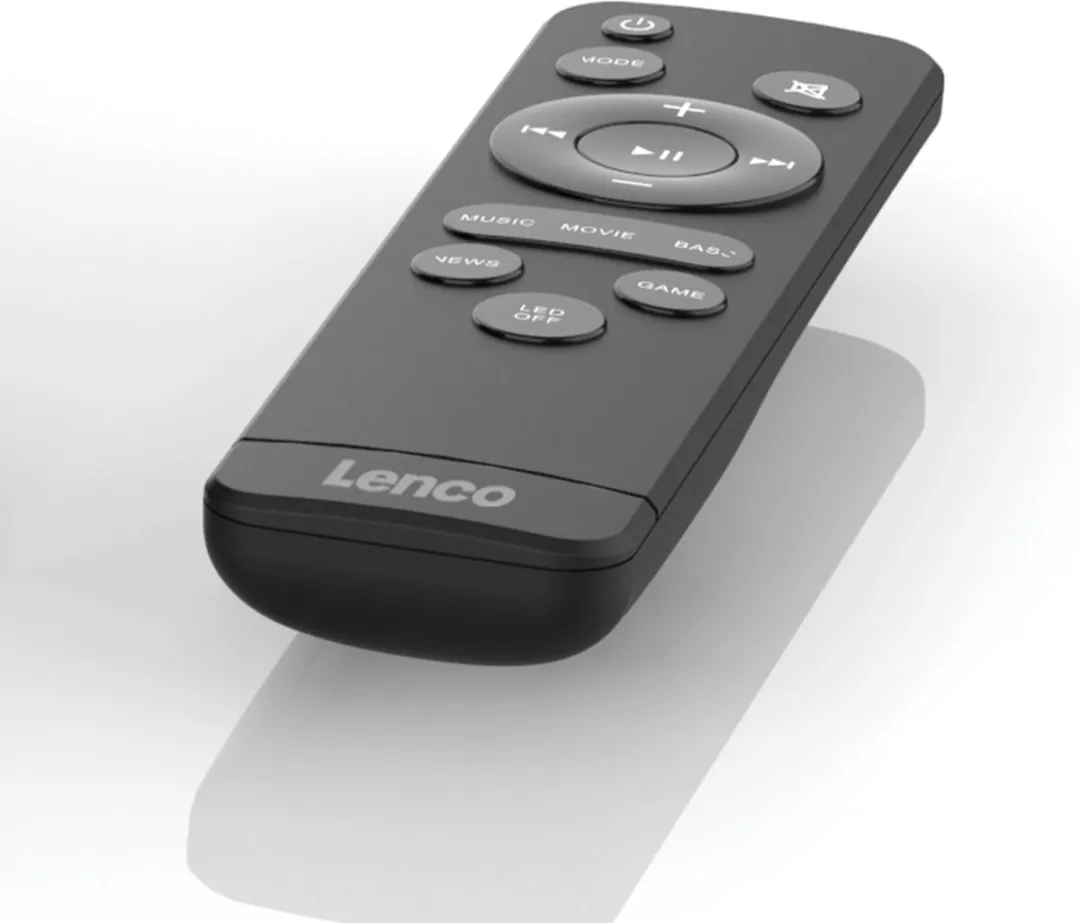 Lenco SB-042LEDBK Soundbar - Zwart - afbeelding 6 van 6