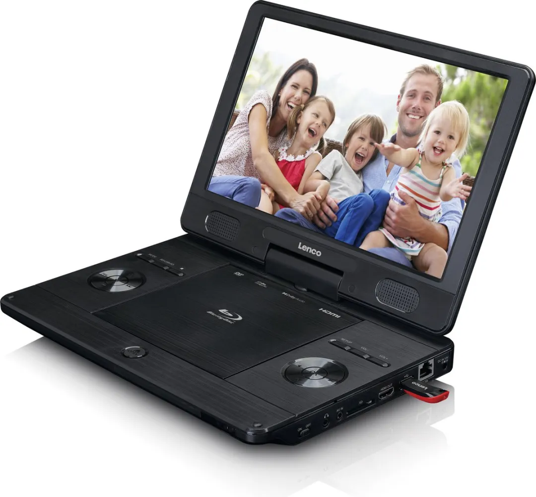 Lenco BRP-1150BK Draagbare Blu-ray/DVD-speler - 11.5" - Zwart