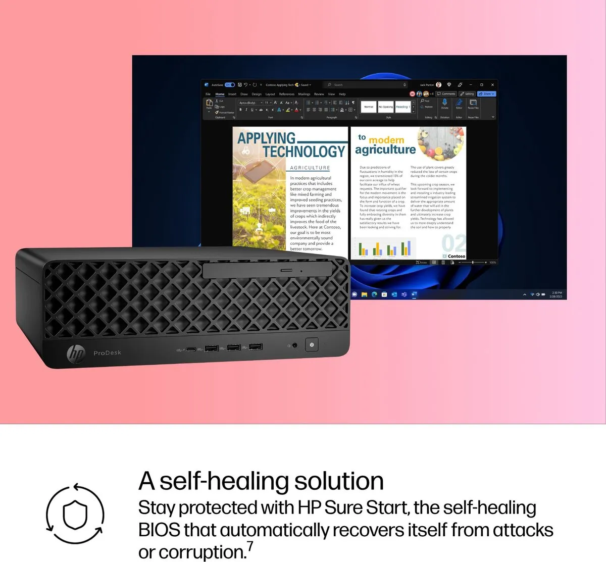 HP ProDesk 4 SFF G1i - Intel Core Ultra 5 225 - 16GB RAM 512GB SSD - afbeelding 6 van 6