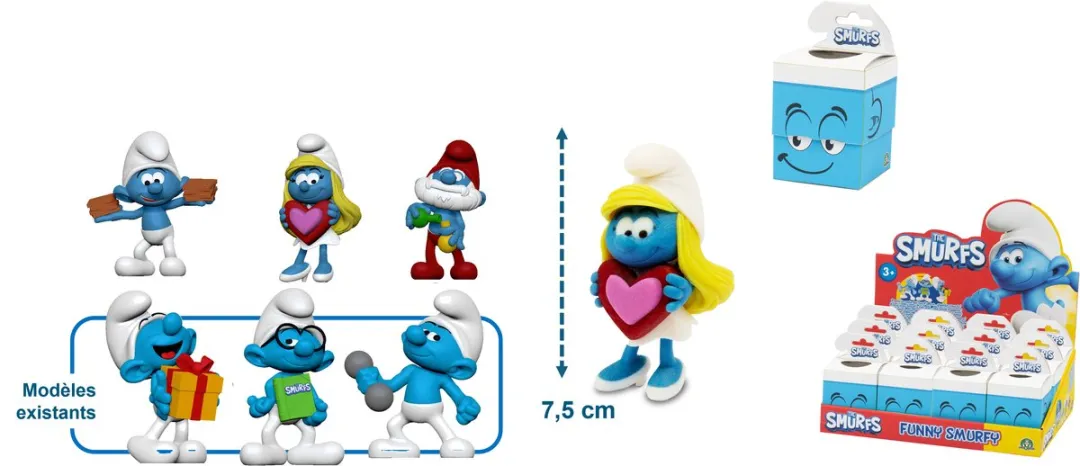 GP Smurfen Grappige Figuren PUF22
