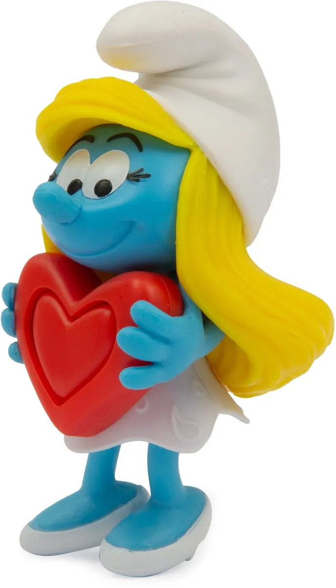 GP Smurfen Grappige Figuren PUF22 - 7,5 cm - Blauw/Wit/Grijs