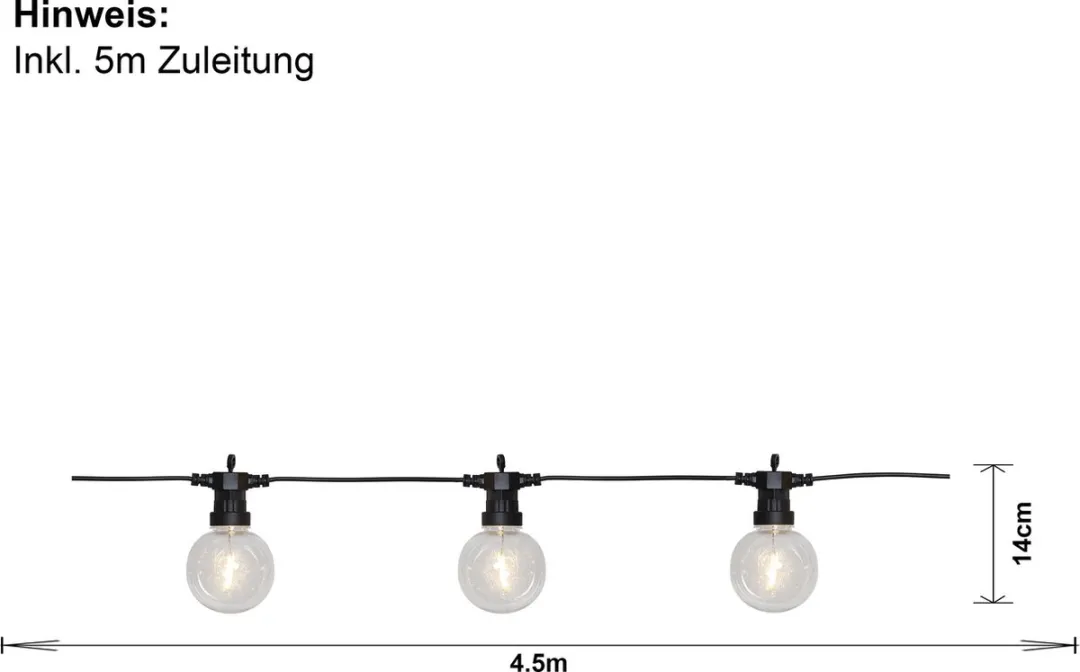 Star Trading Big Circus LED Kerstverlichting - 10 Stuks Wit