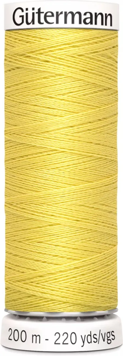 Gutermann Polyester Naaigaren 200m - Geel
