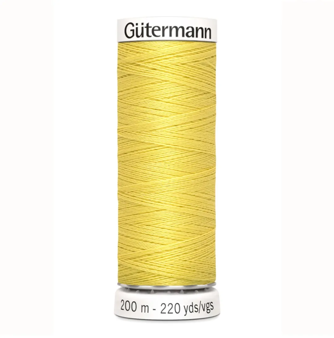 Gutermann Polyester Naaigaren 200m - Geel