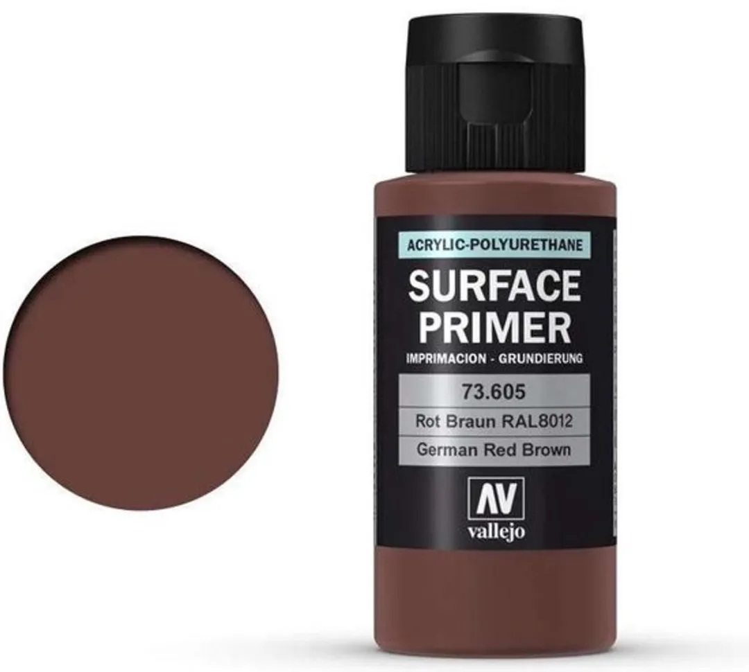 Vallejo Hobbyverf Acryl 73605 German Red Brown - 60ml