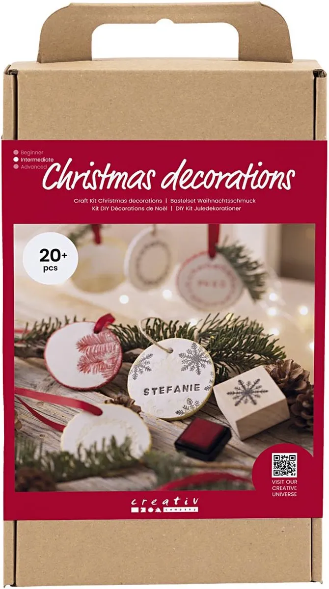 Creativ Company Hobbyset Kerstornamenten Klei
